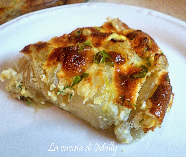 SFORMATO DI FINOCCHI - MOZZARELLA DI BUFALA - MANDARA