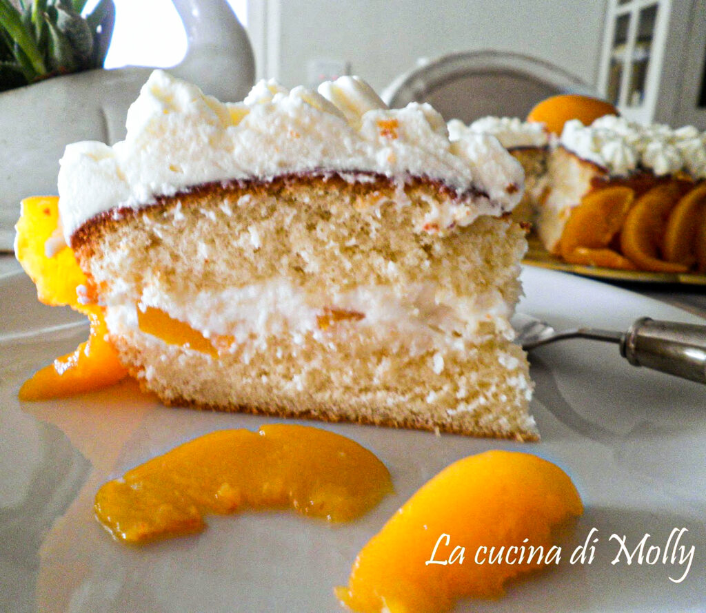 Ricetta - torta di pesche e ricotta