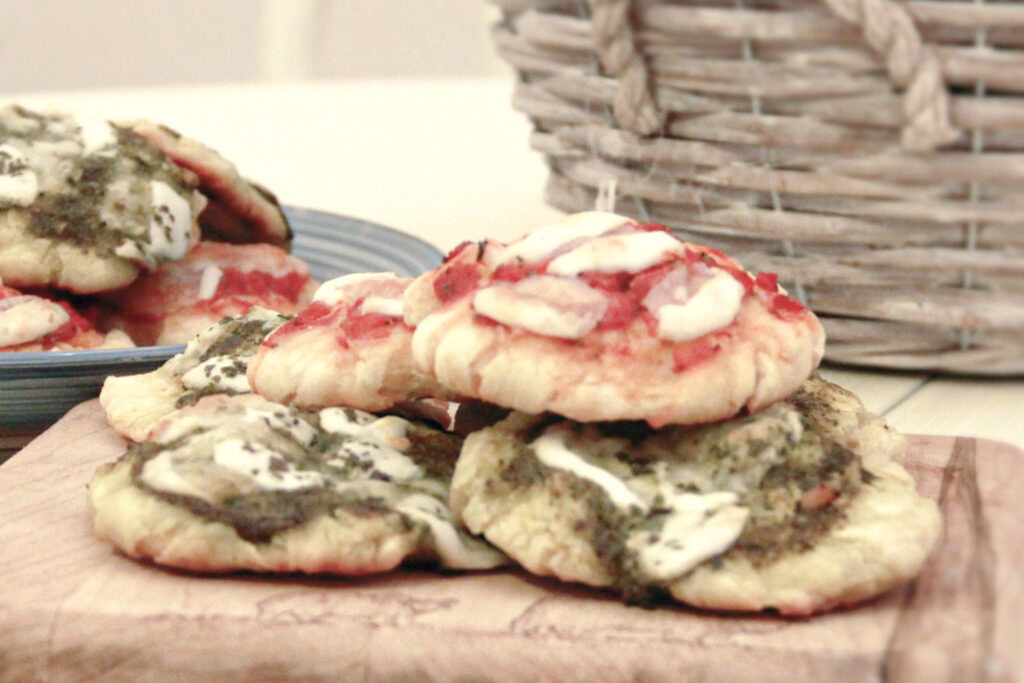 Ricette | Pizzette con semola e Mozzarella di Bufala