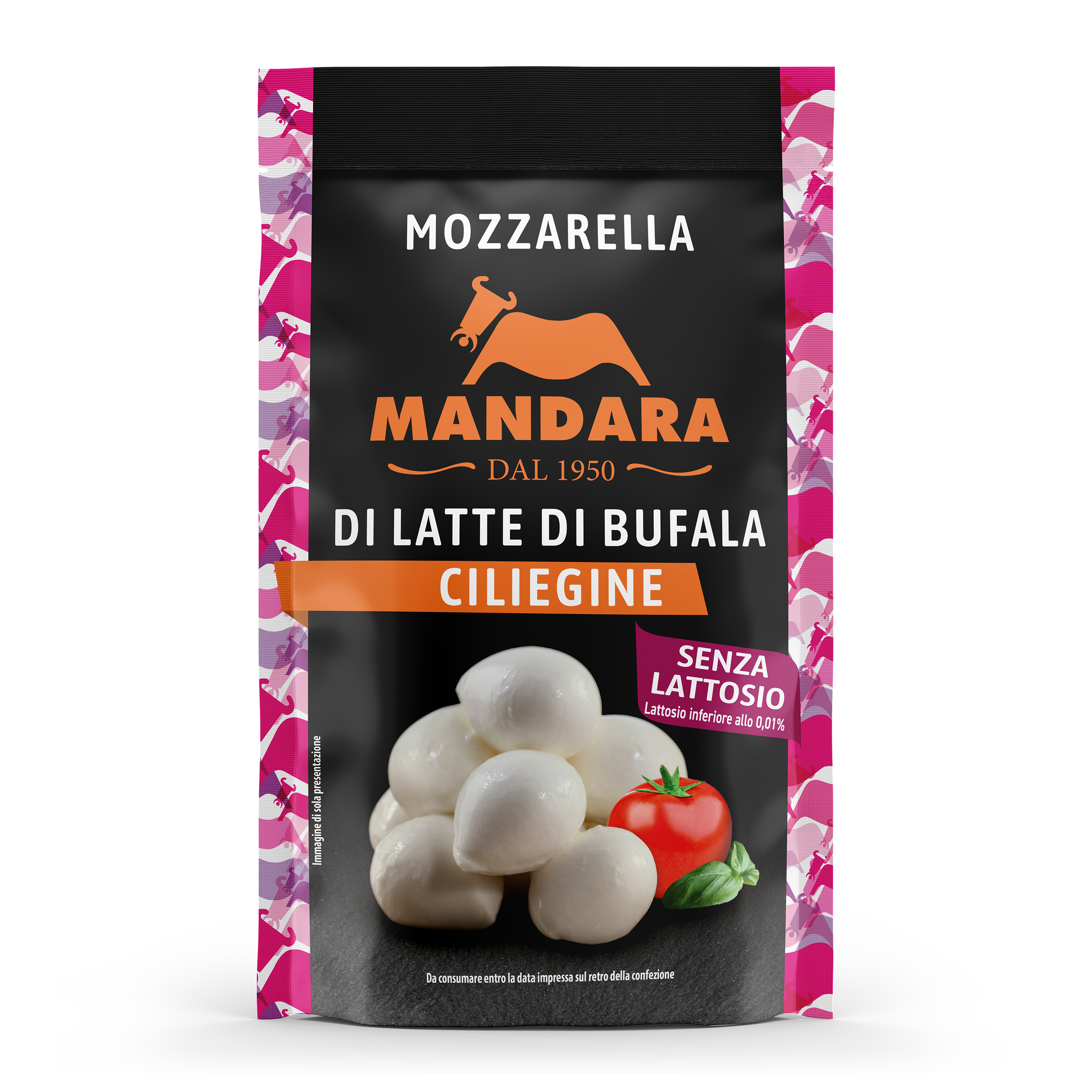 Mandara Mozzarella senza lattosio Mozzarella di Bufala senza lattosio