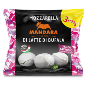 Mandara Mozzarella senza lattosio Mozzarella di Bufala senza lattosio