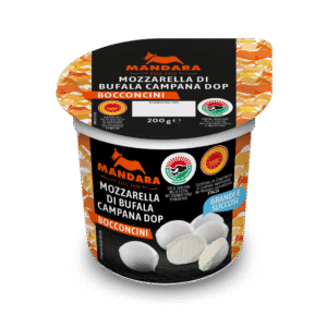 Mandara Mozzarella di Bufala Campana DOP Bocconcini 200g